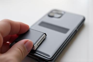 Bild eines neuen Smartphone-Akkus